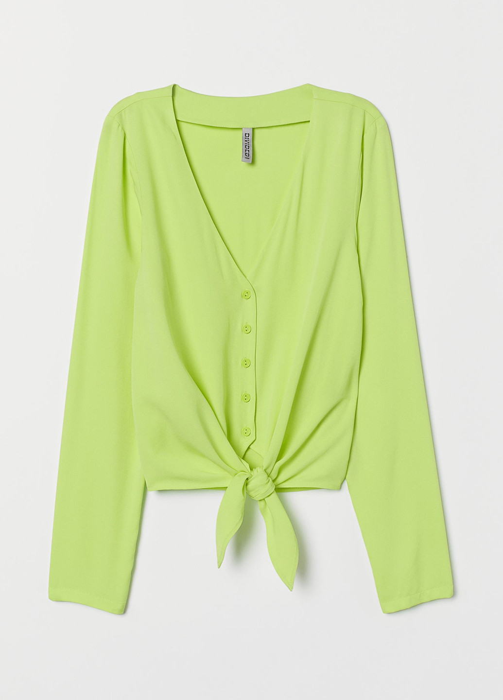 Салатовая демисезонная блуза H&M