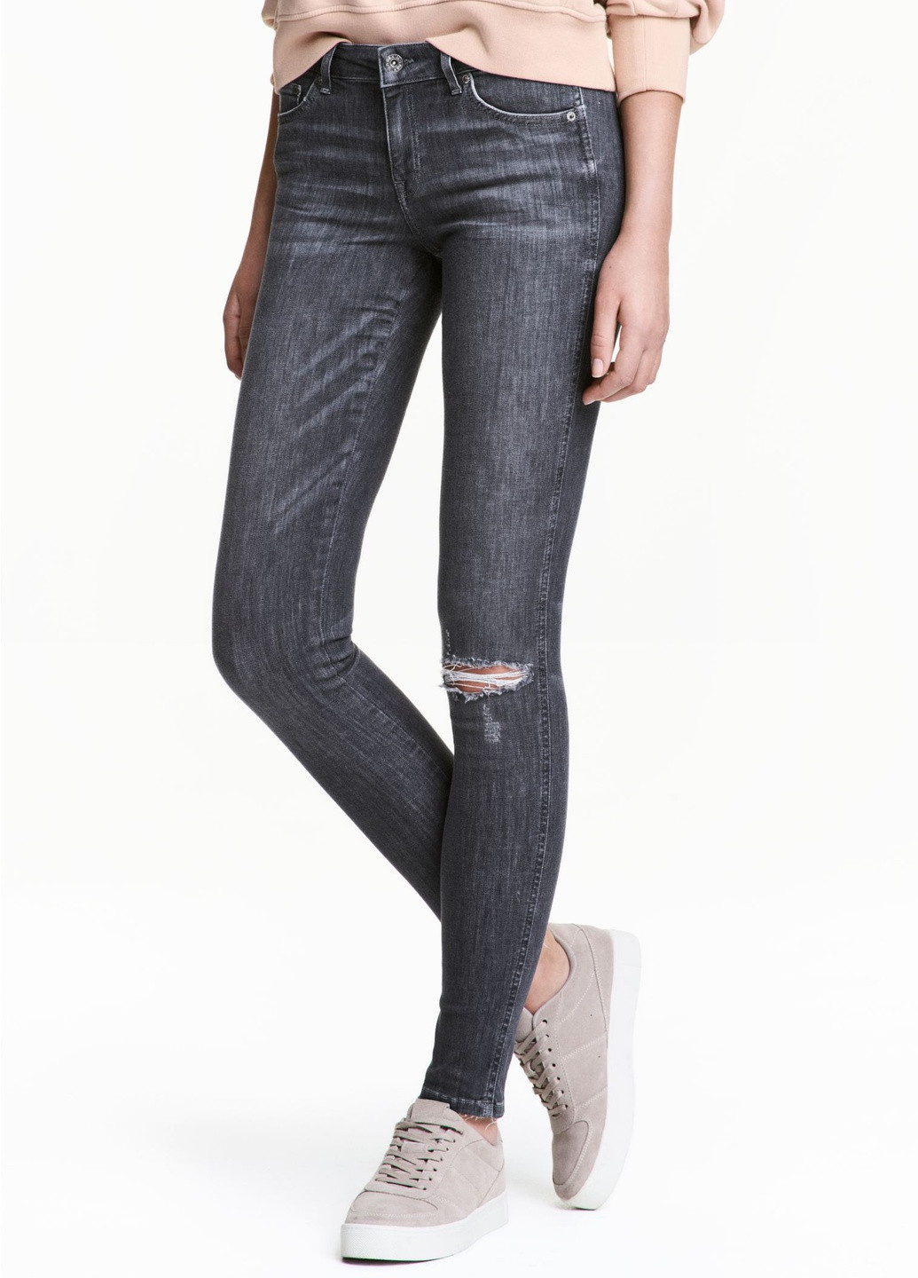 Джинси скинни H&M - (247194697)