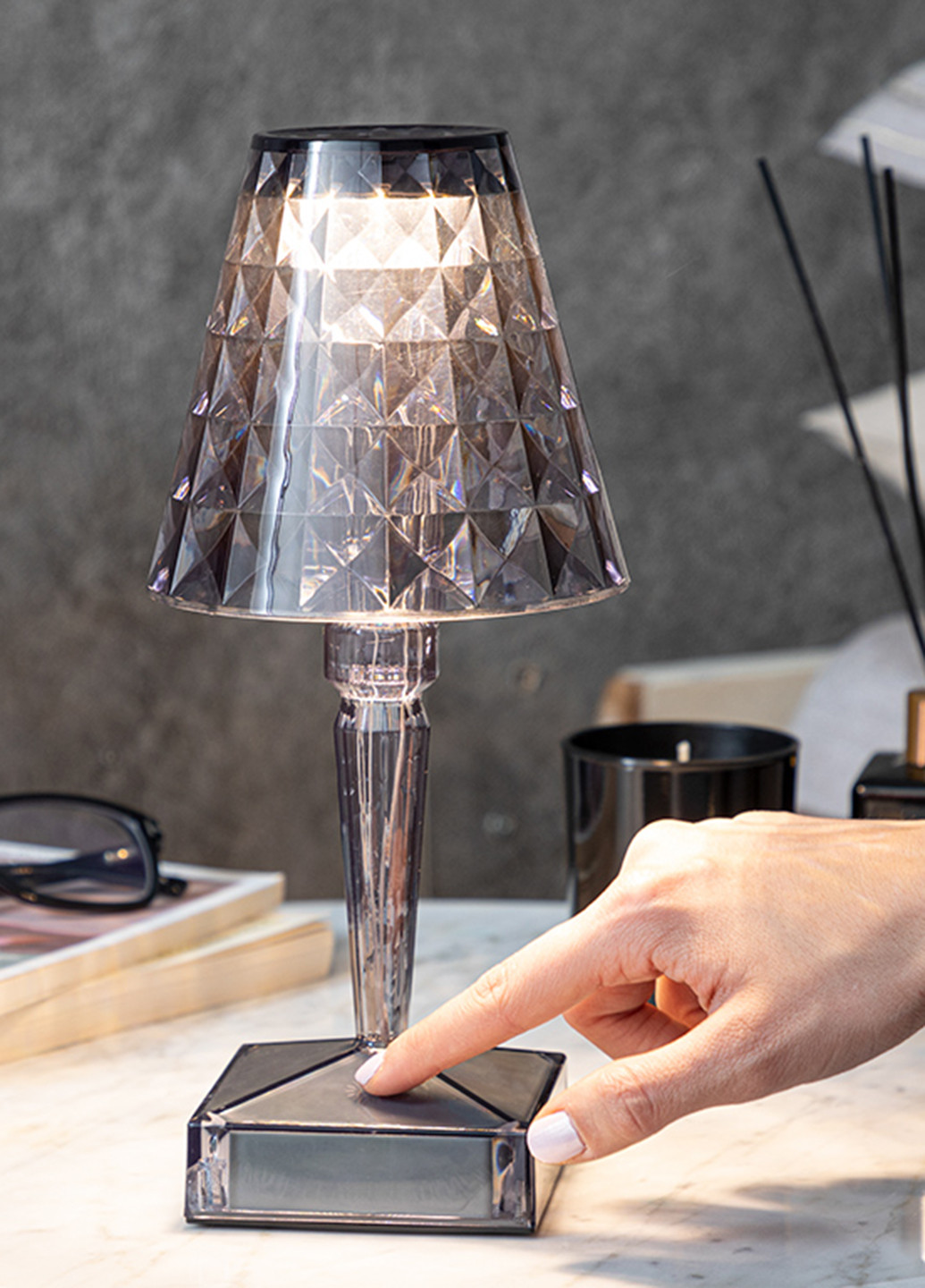 Настольная лампа декоративная Led, 26 см English Home (254502383)