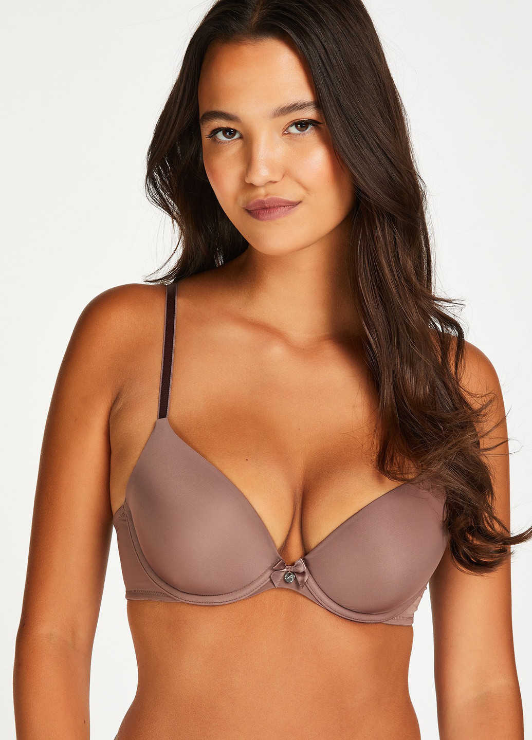 Темно-бежевий бюстгальтер Hunkemoller з кісточками поліамід