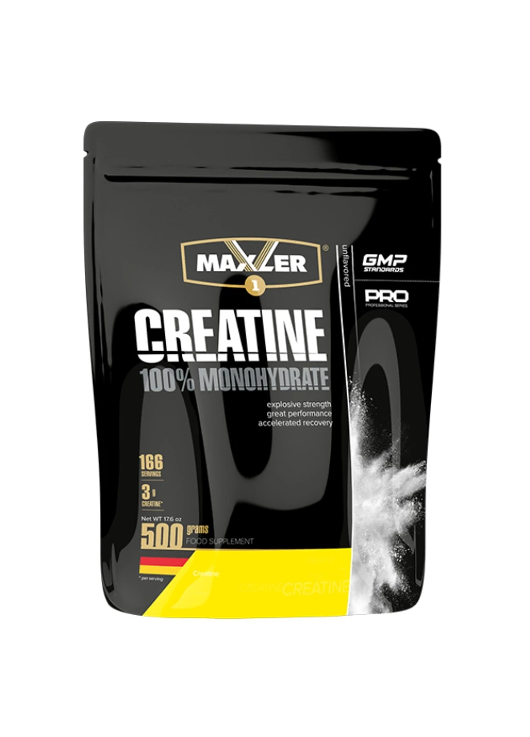 Креатин моногидрат Creatine Monohydrate 500g пакет макслер Maxler (255279736)