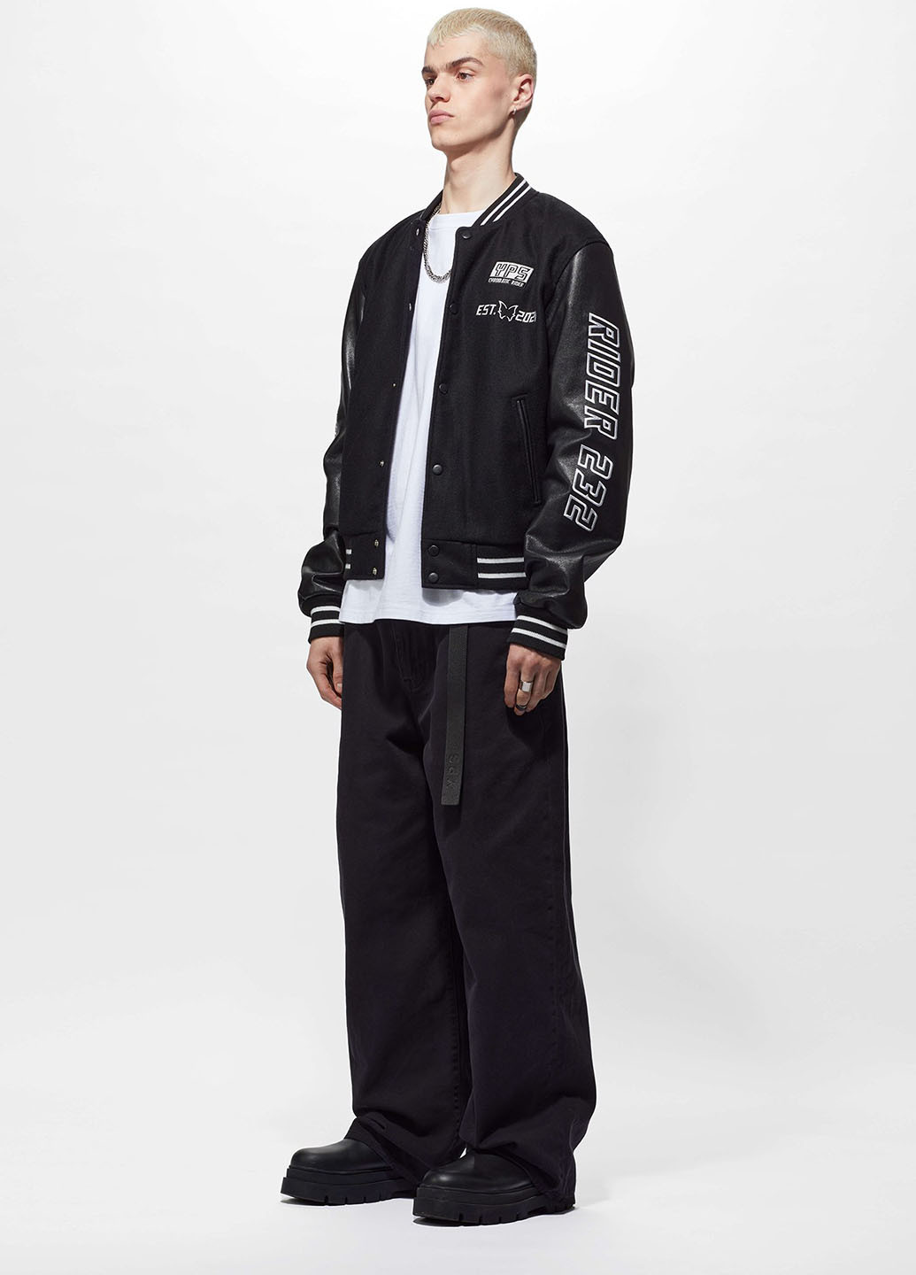 Бомбер YPS бейсбольний на кнопках (323209708)