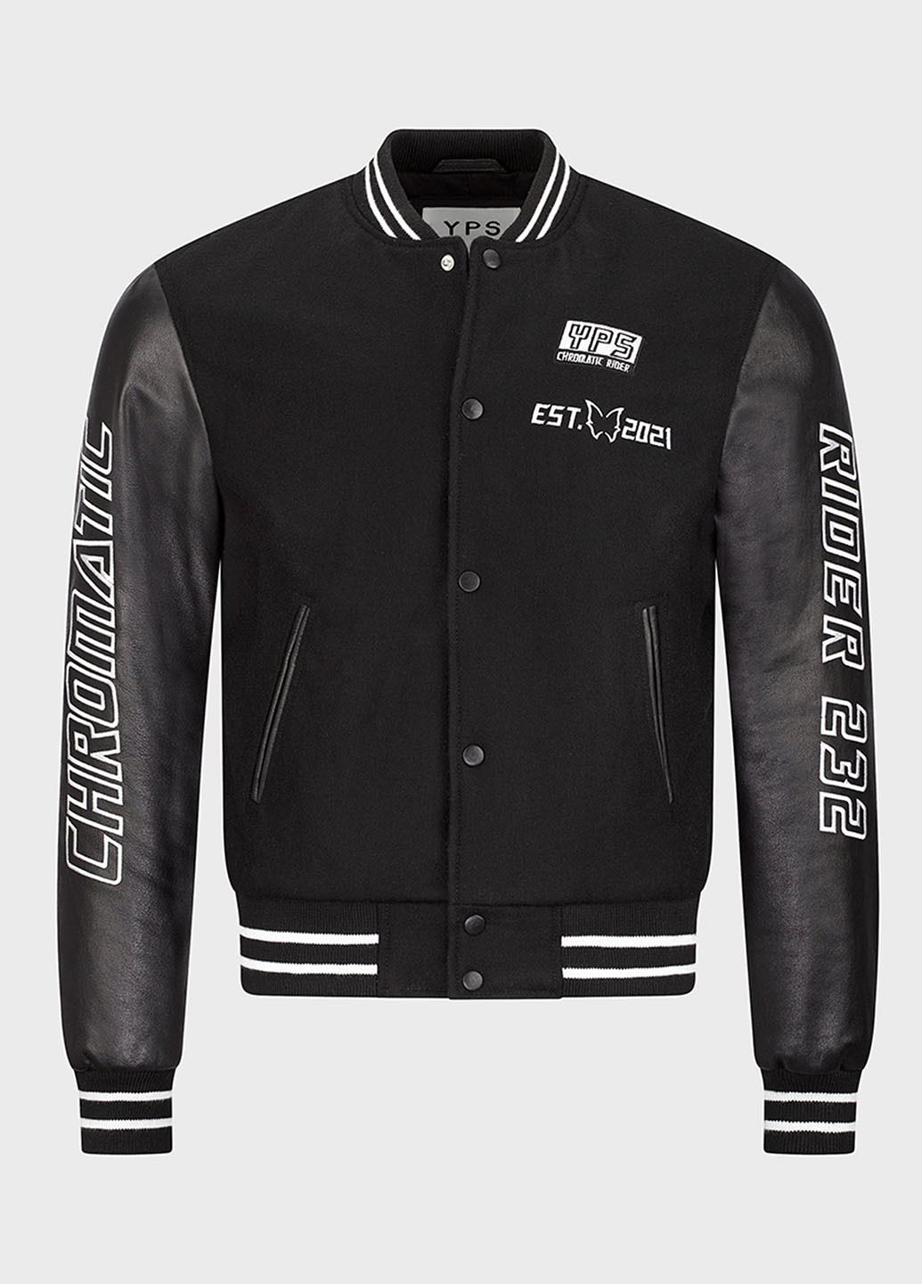 Бомбер YPS бейсбольний на кнопках (323209708)