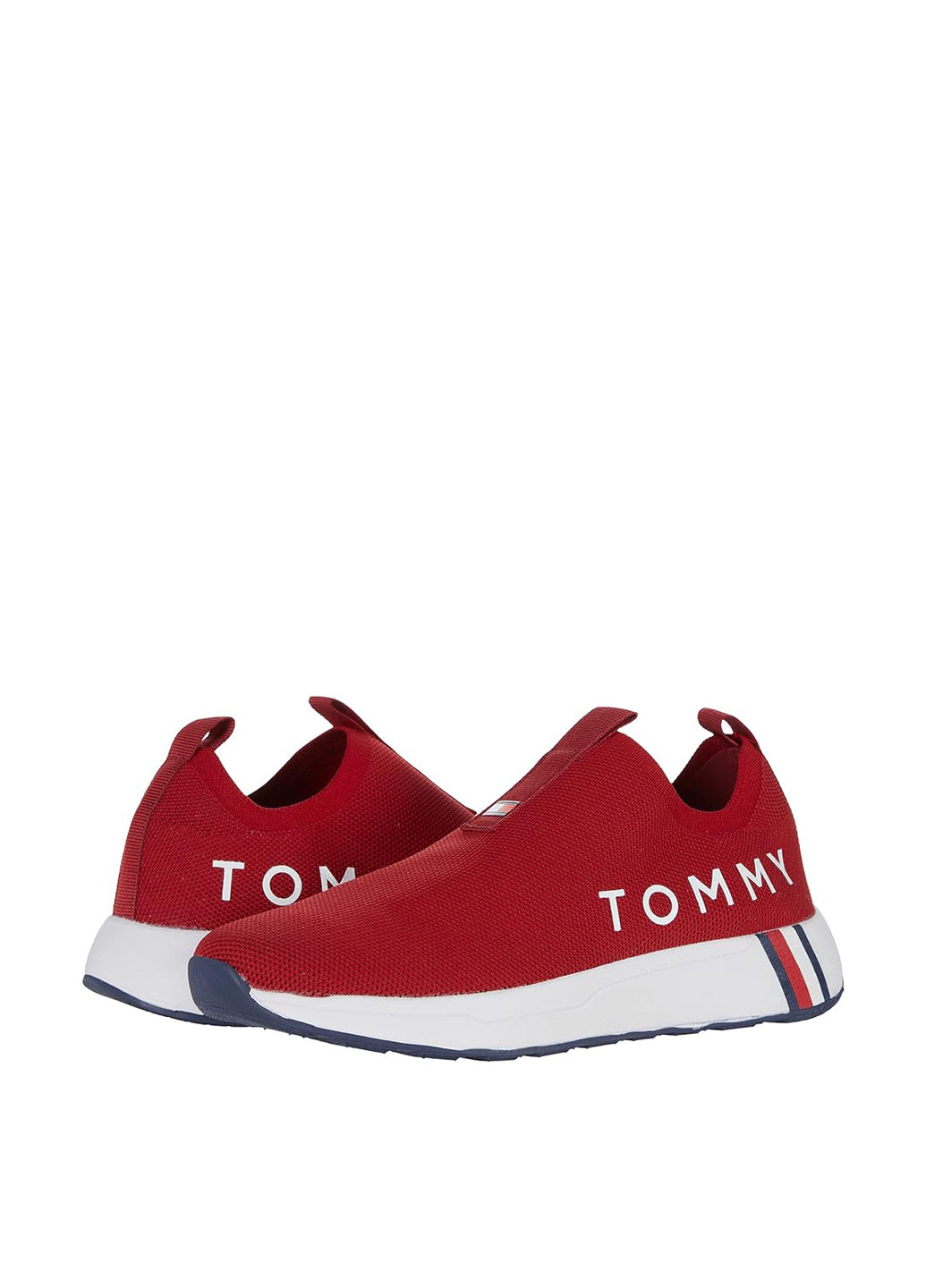 Красные демисезонные кроссовки Tommy Hilfiger