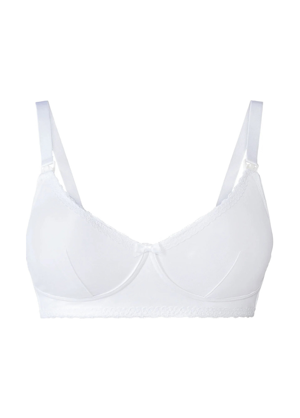 Белый бюстгальтер для кормящих Esmara без косточек хлопок