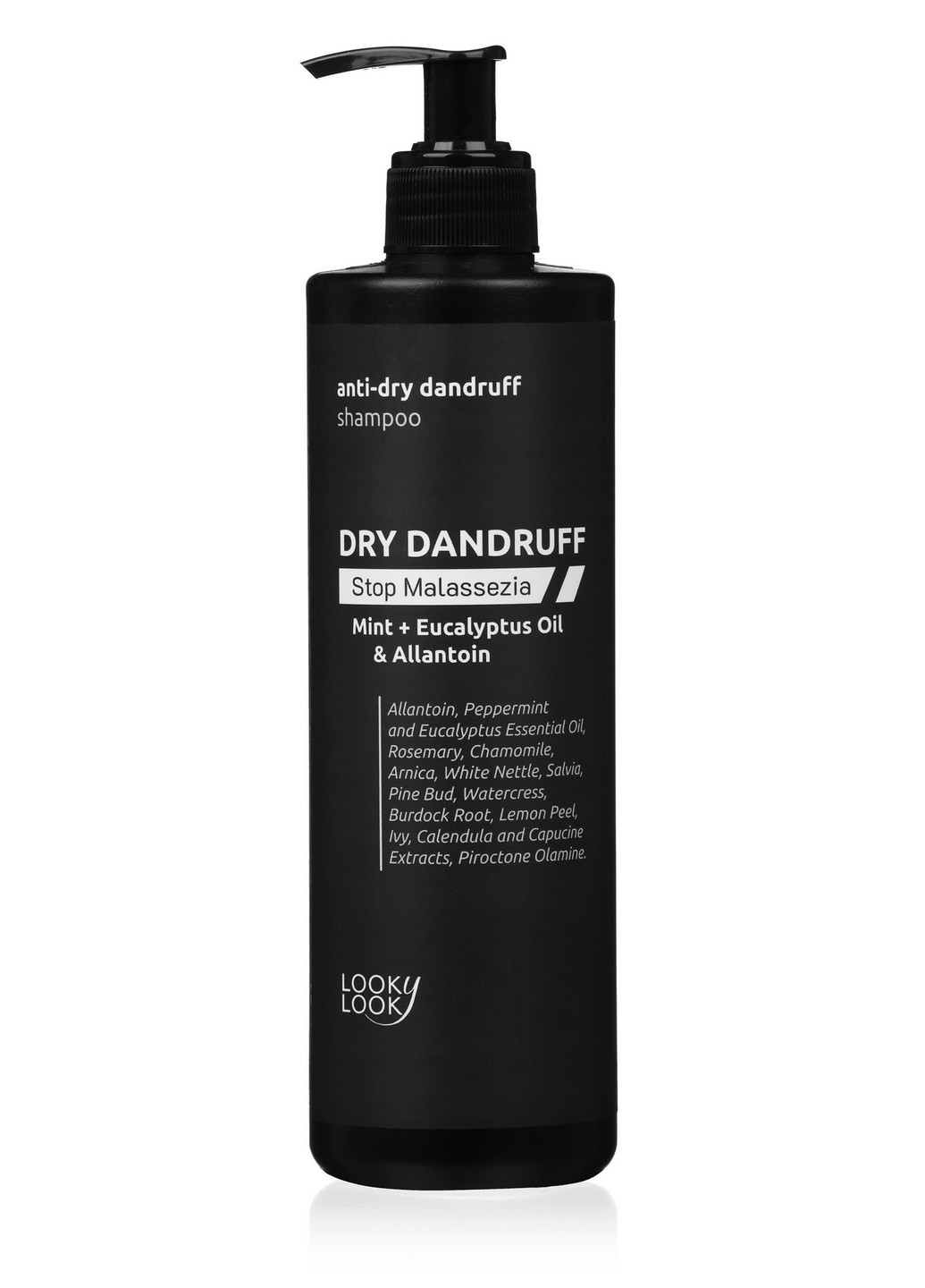 Шампунь против сухой перхоти Anti-Dry Dandruff Shampoo 500 мл Looky Look (251887903)