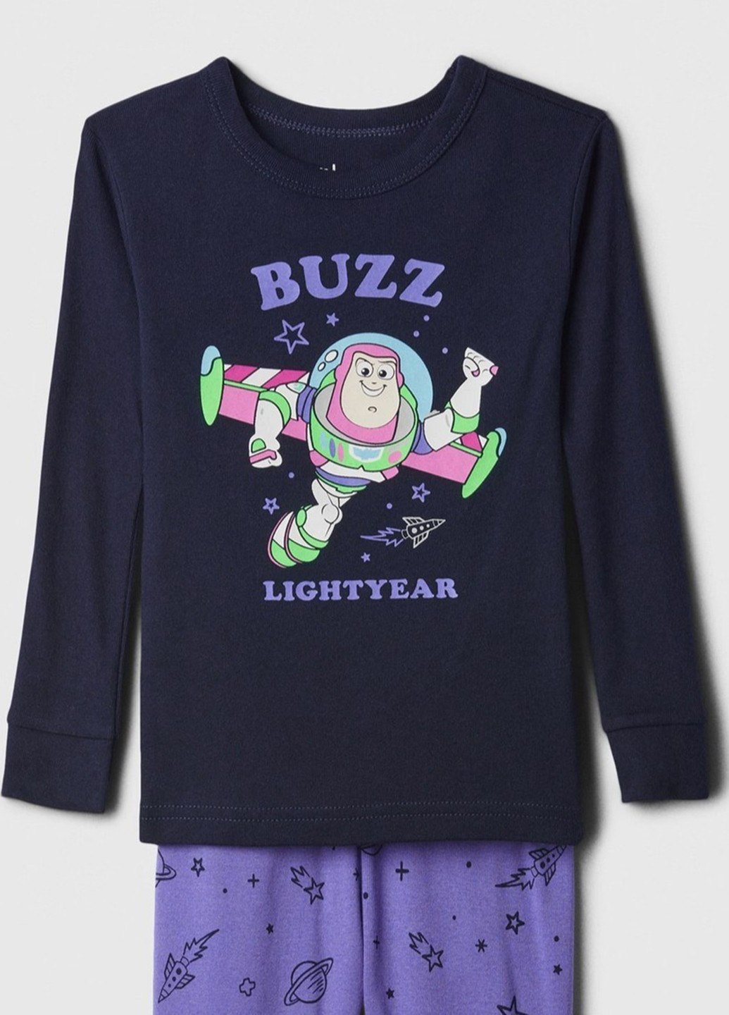 Комбинированная всесезон пижама (лонгслив, брюки) лонгслив + брюки Gap