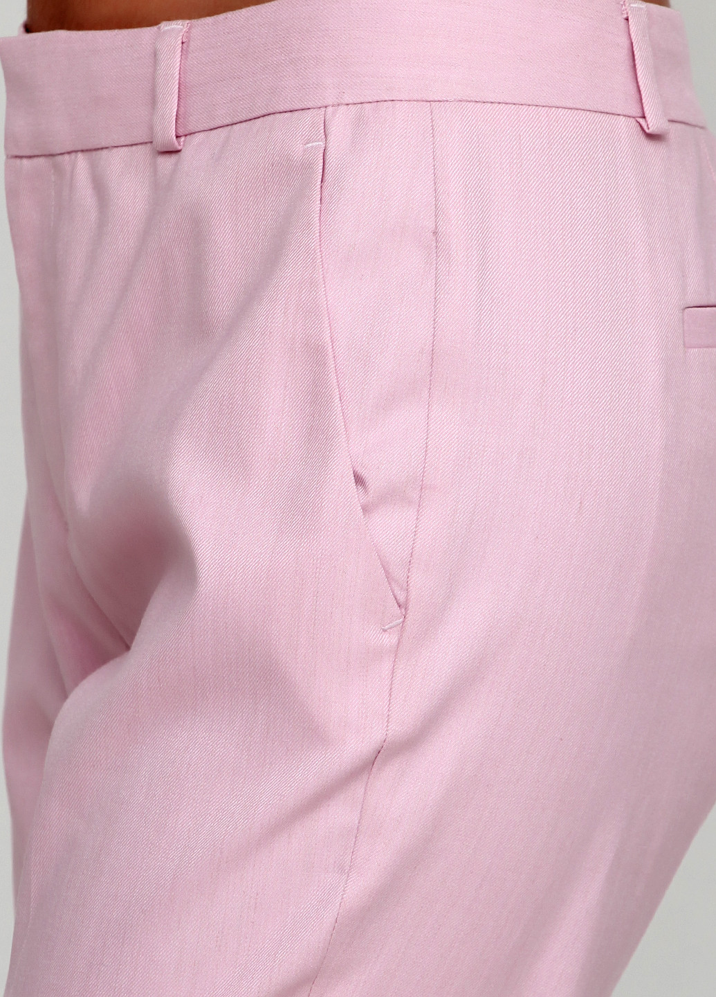 Розовые кэжуал демисезонные зауженные брюки Banana Republic