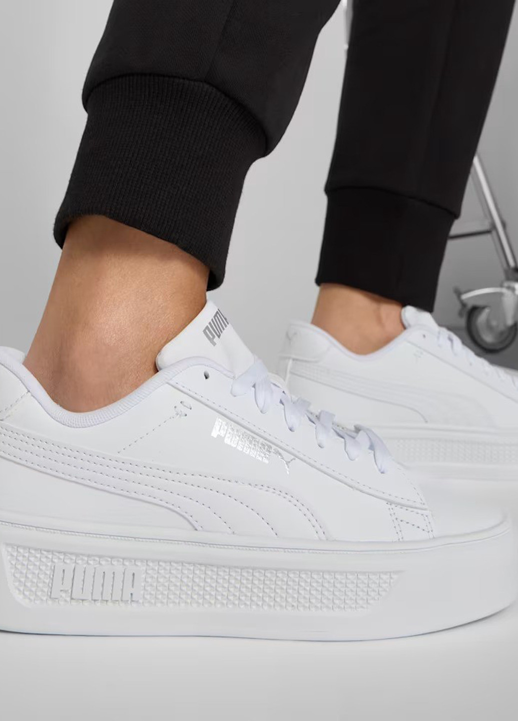 Кроссовки Puma белые демисезоны (334257625)