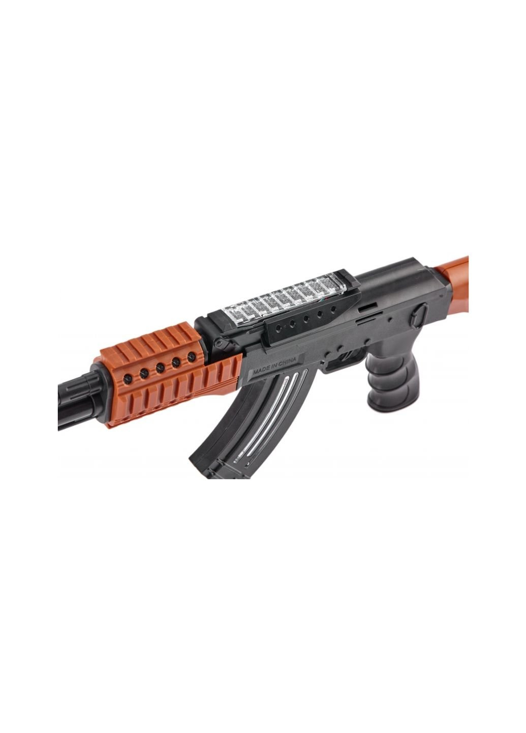 Игрушечное оружие Автомат свето-звуковой AK47, черный (827B) Zipp Toys (254069973)