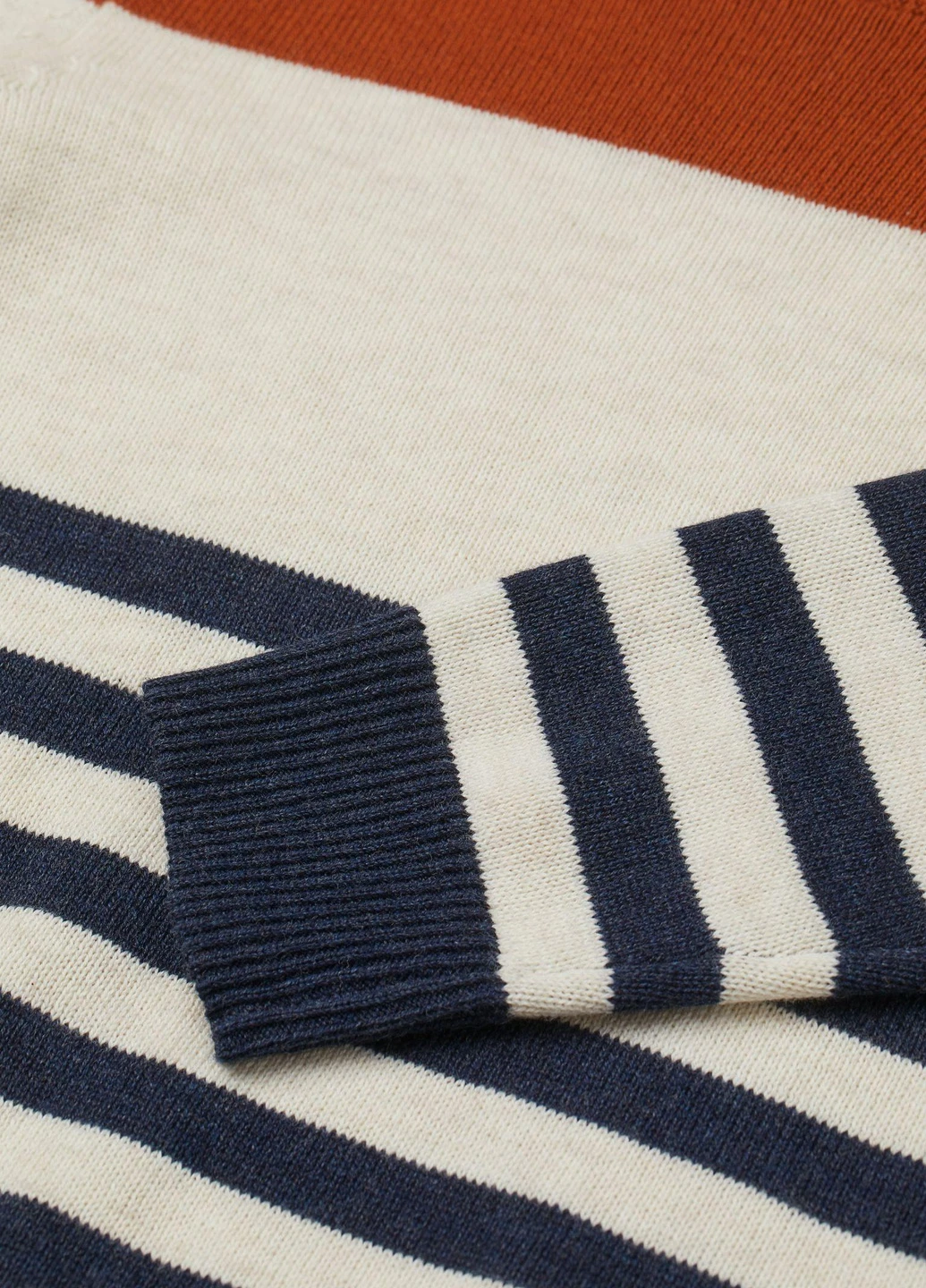 Молочний джемпер демісезон,молочний-коричневий, H&M