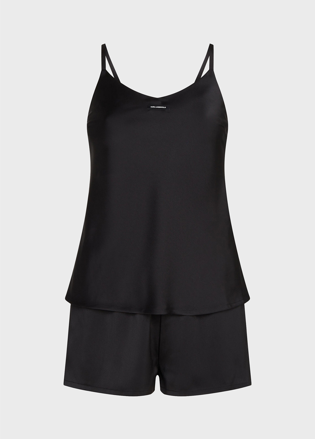 Чорна всесезон піжама (майка, шорти) майка + шорти Karl Lagerfeld
