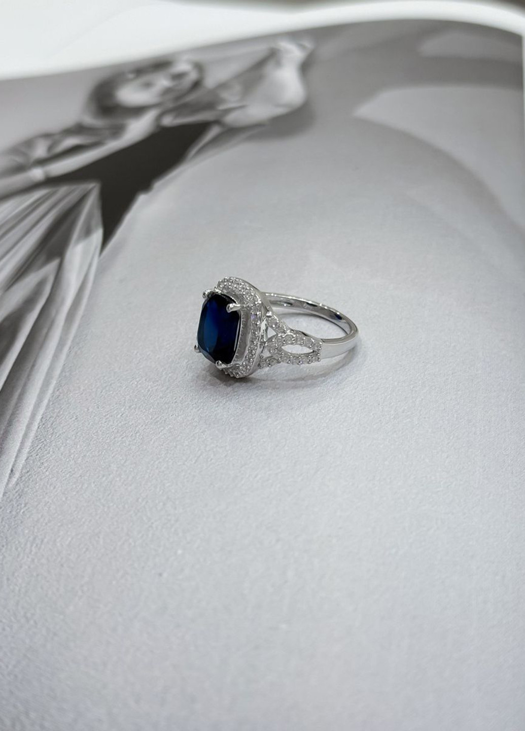 Кольцо Silver Flame (307258293)