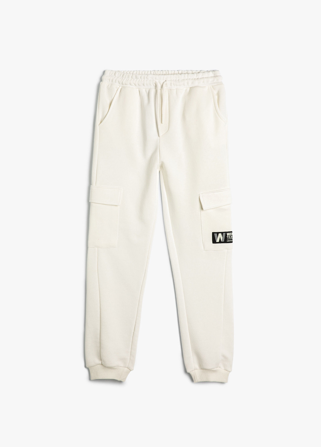 Белые кэжуал демисезонные брюки джоггеры KOTON