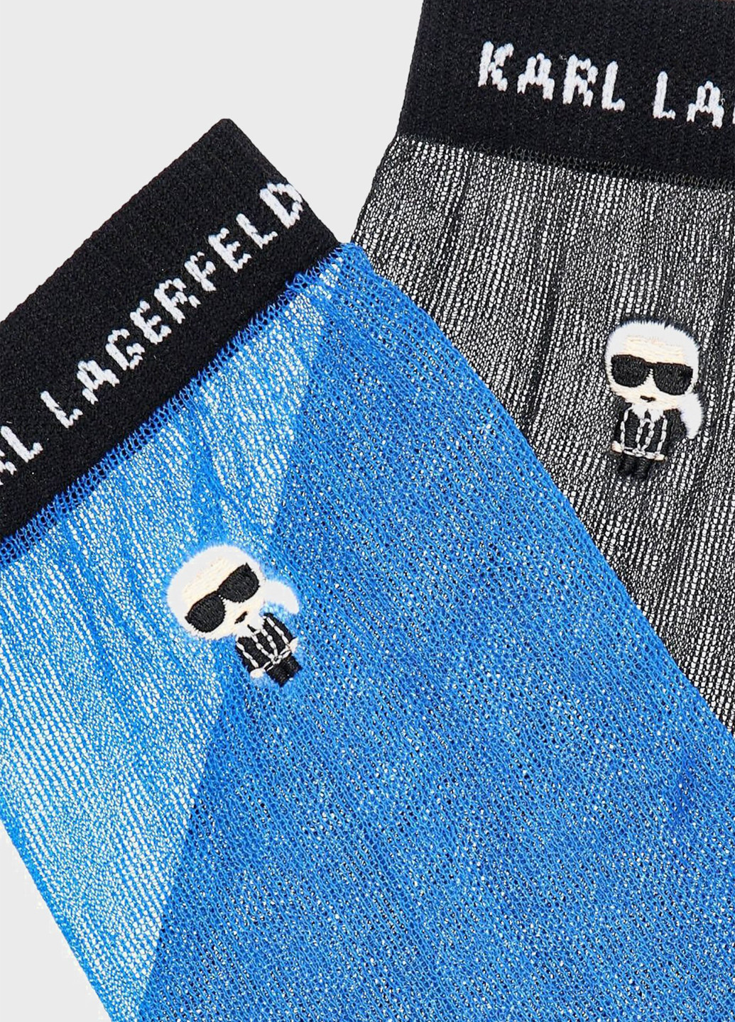 Комбинированные носки (2 пары) Karl Lagerfeld логотипы (347246790)