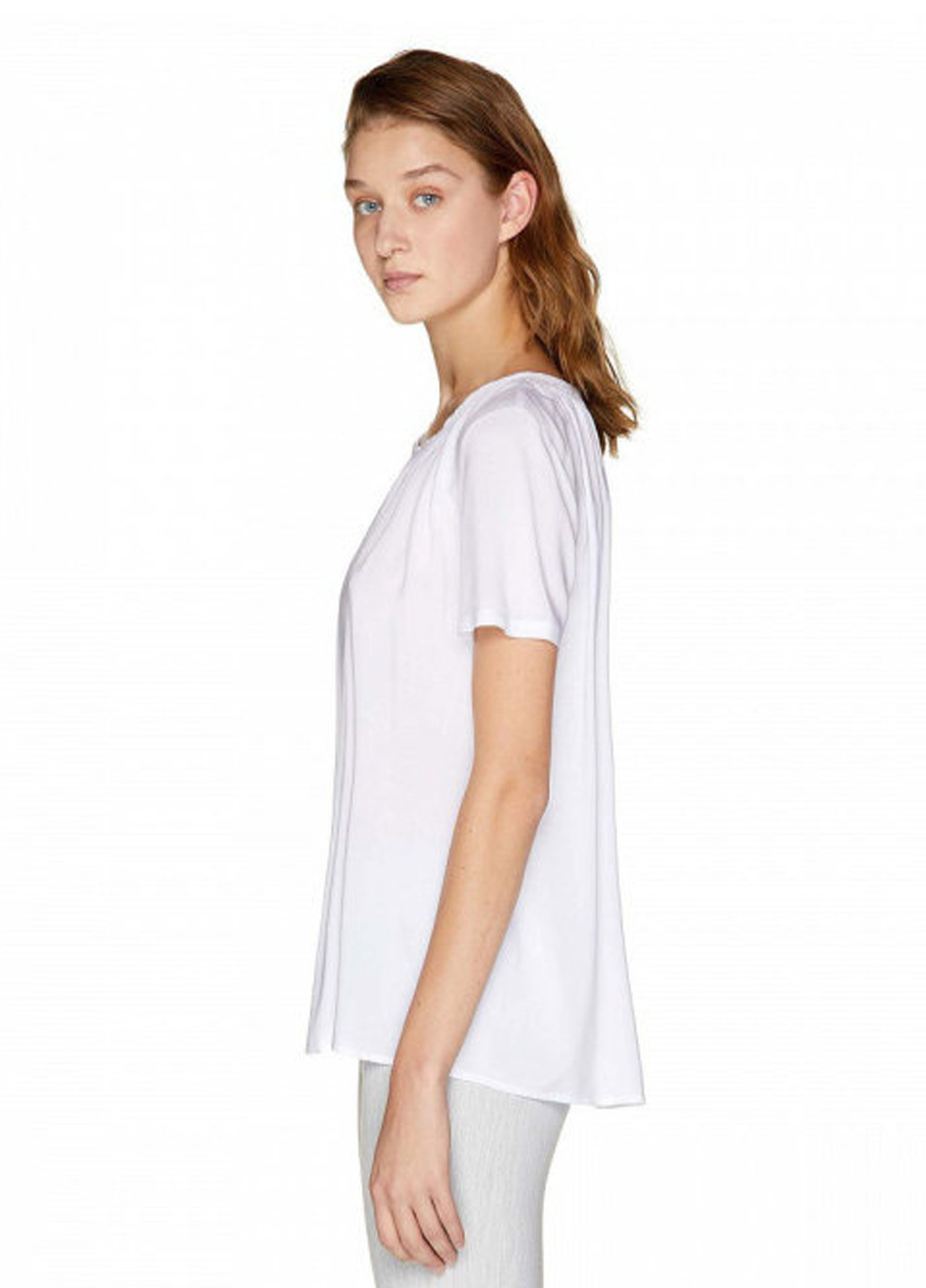 Белая демисезонная блуза United Colors of Benetton