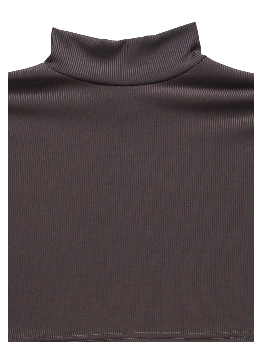 Темно-серое кэжуал платье платье-водолазка PrettyLittleThing однотонное