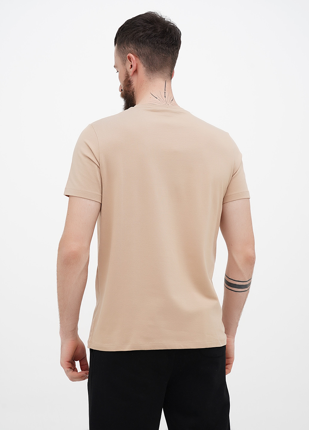 Бежева футболка Karl Lagerfeld