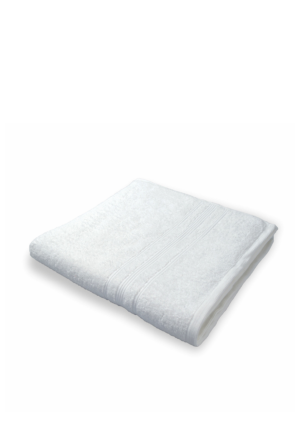 No Brand полотенце, 70х140 см однотонный белый производство - Индия