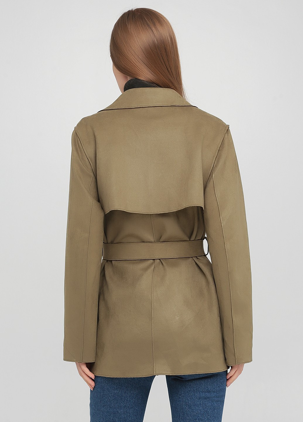 Оливкова демісезонна куртка H&M