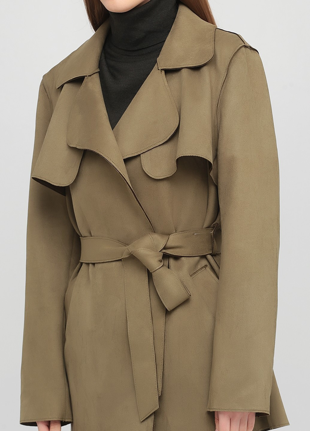 Оливкова демісезонна куртка H&M