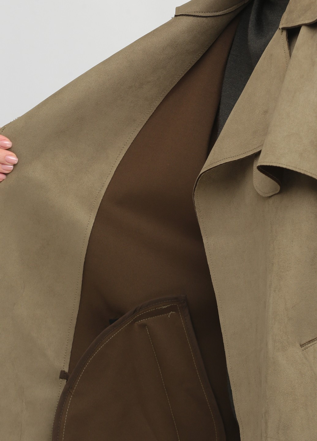 Оливкова демісезонна куртка H&M