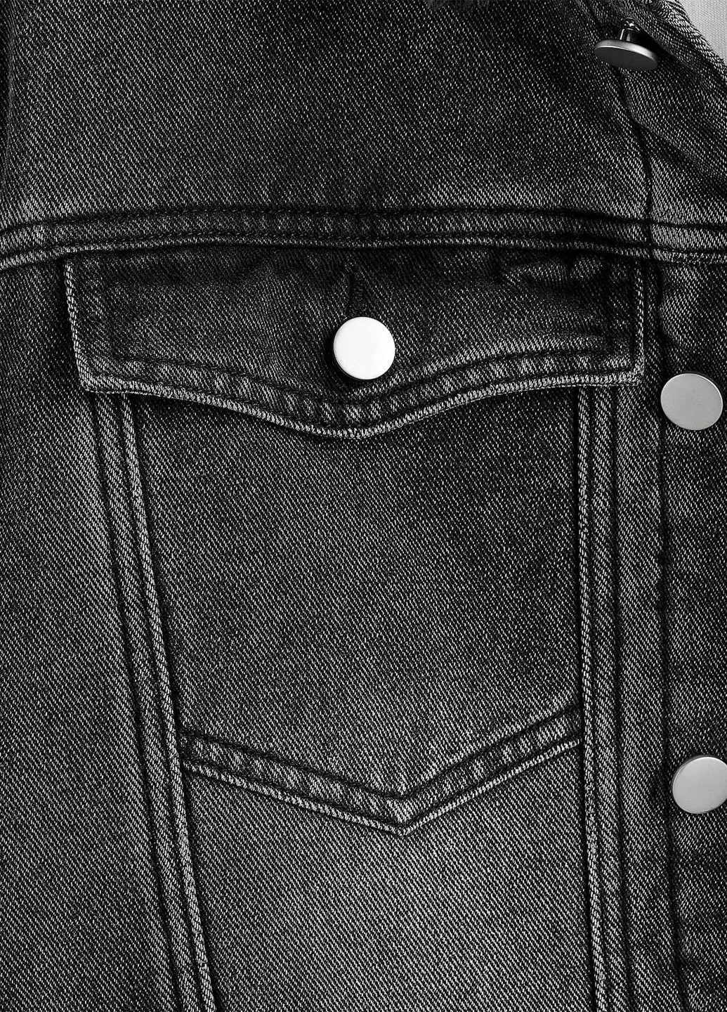 Темно-серая демисезонная куртка SHEIN