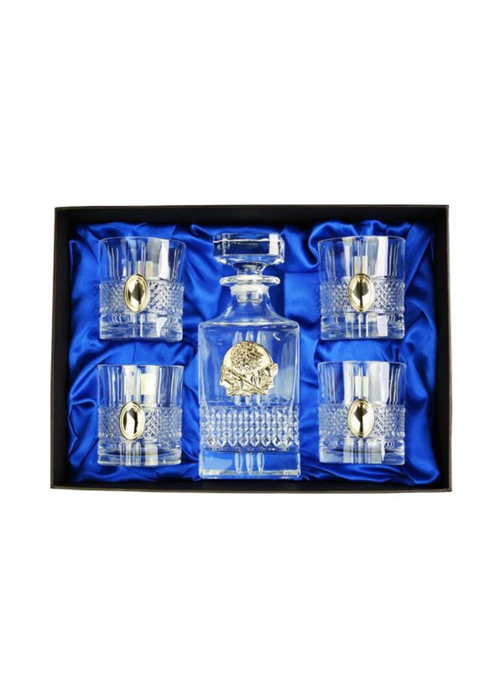Набір для віскі Lion Brillante зі срібними накладками Boss Crystal (255190887)