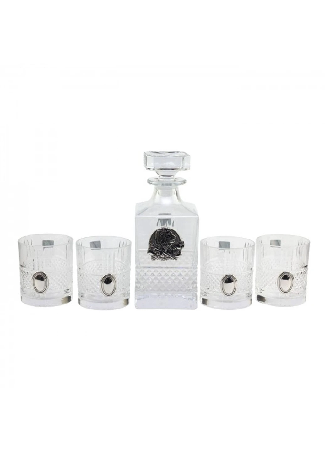 Набір для віскі Lion Brillante зі срібними накладками Boss Crystal (255190887)