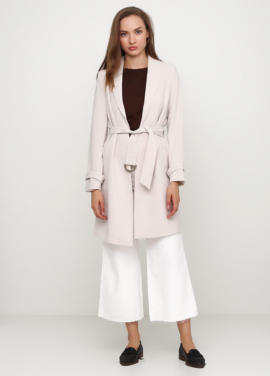 Бежеве демісезонне Пальто H&M