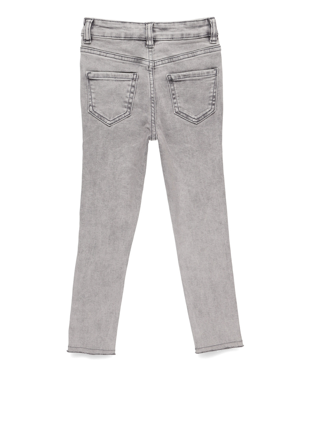 Серые демисезонные скинни джинсы George