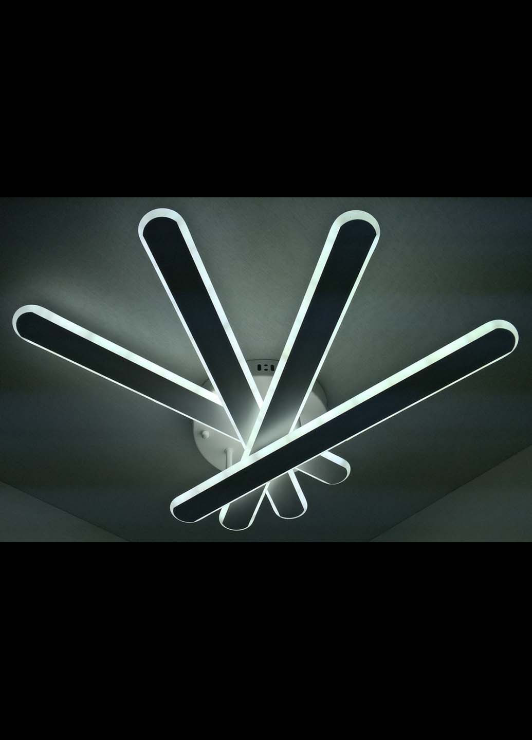 Світлодіодна потолочаня LED люстра 6202/4-wh Білий 12х51х60 см. Handmade (234540201)
