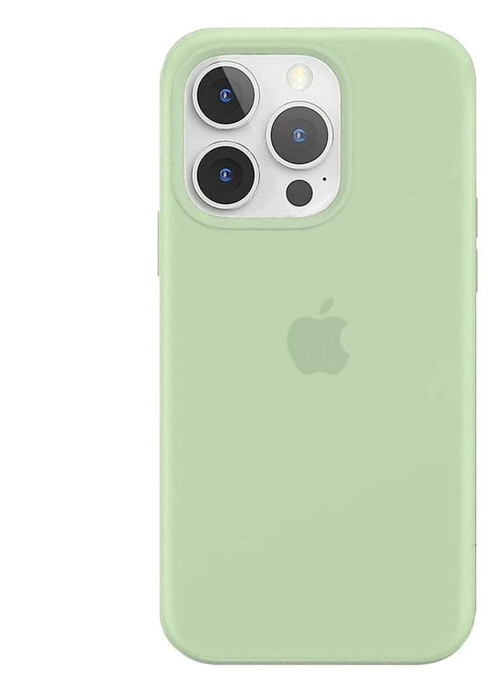 Силіконовий Чохол Накладка Silicone Case для iPhone 13 Pro Max Shiny Olive No Brand (254091582)