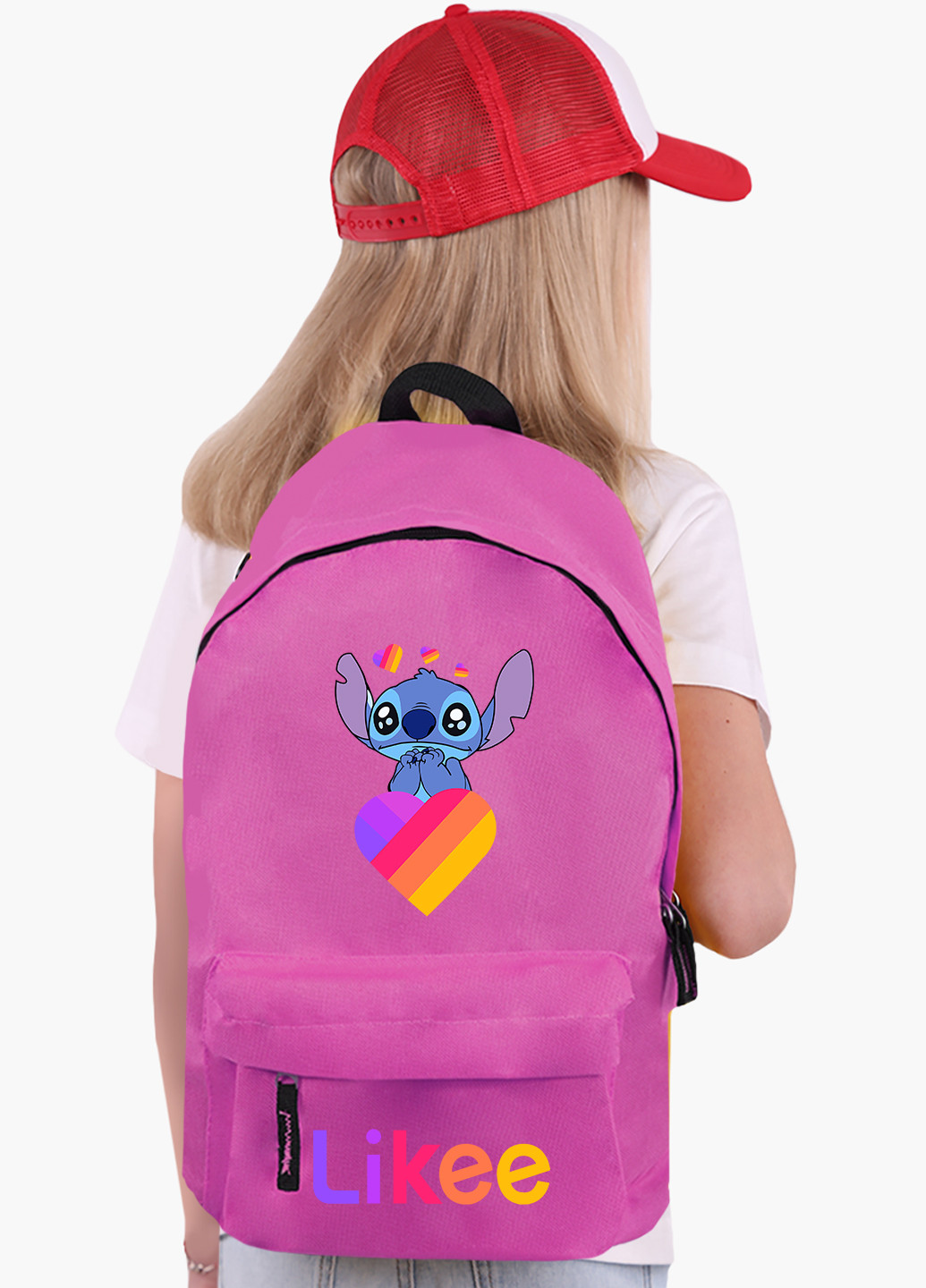 Детский рюкзак Стіч Лайки (Stitch Likee) (9263-1596) MobiPrint (217832424)