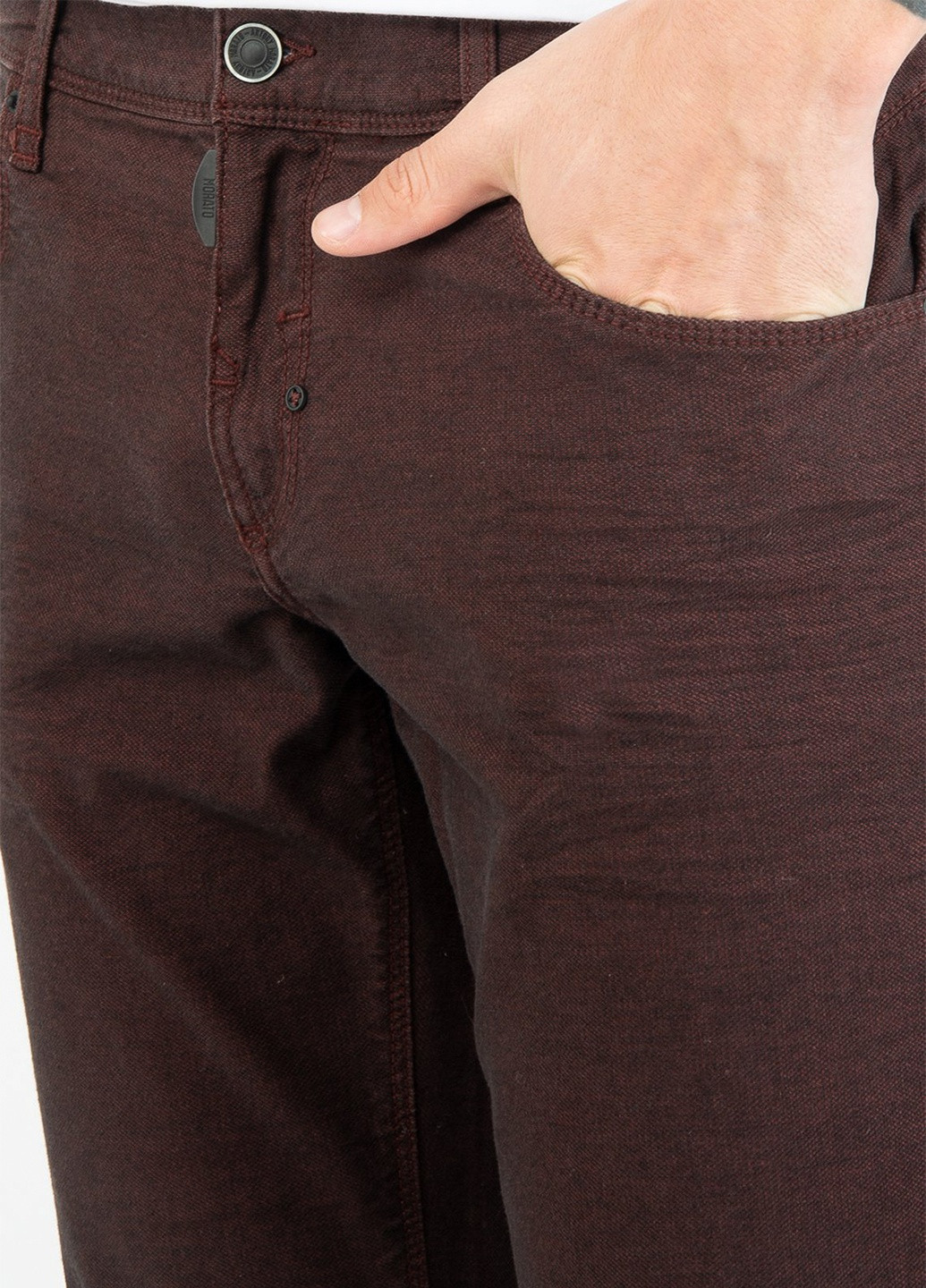 Коричневые кэжуал демисезонные брюки Antony Morato