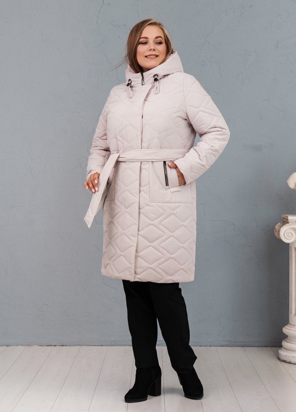 Молочна демісезонна куртка Eva Classic