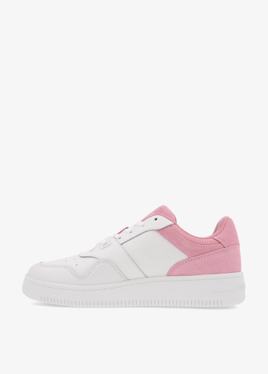 Кросівки Tommy Hilfiger TJW RETRO BASKET MIX MEDIA білі демісезони (329059494)