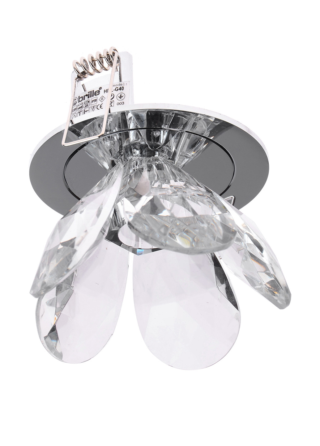 Светильник точечный, 100х55 мм Brille (129870371)