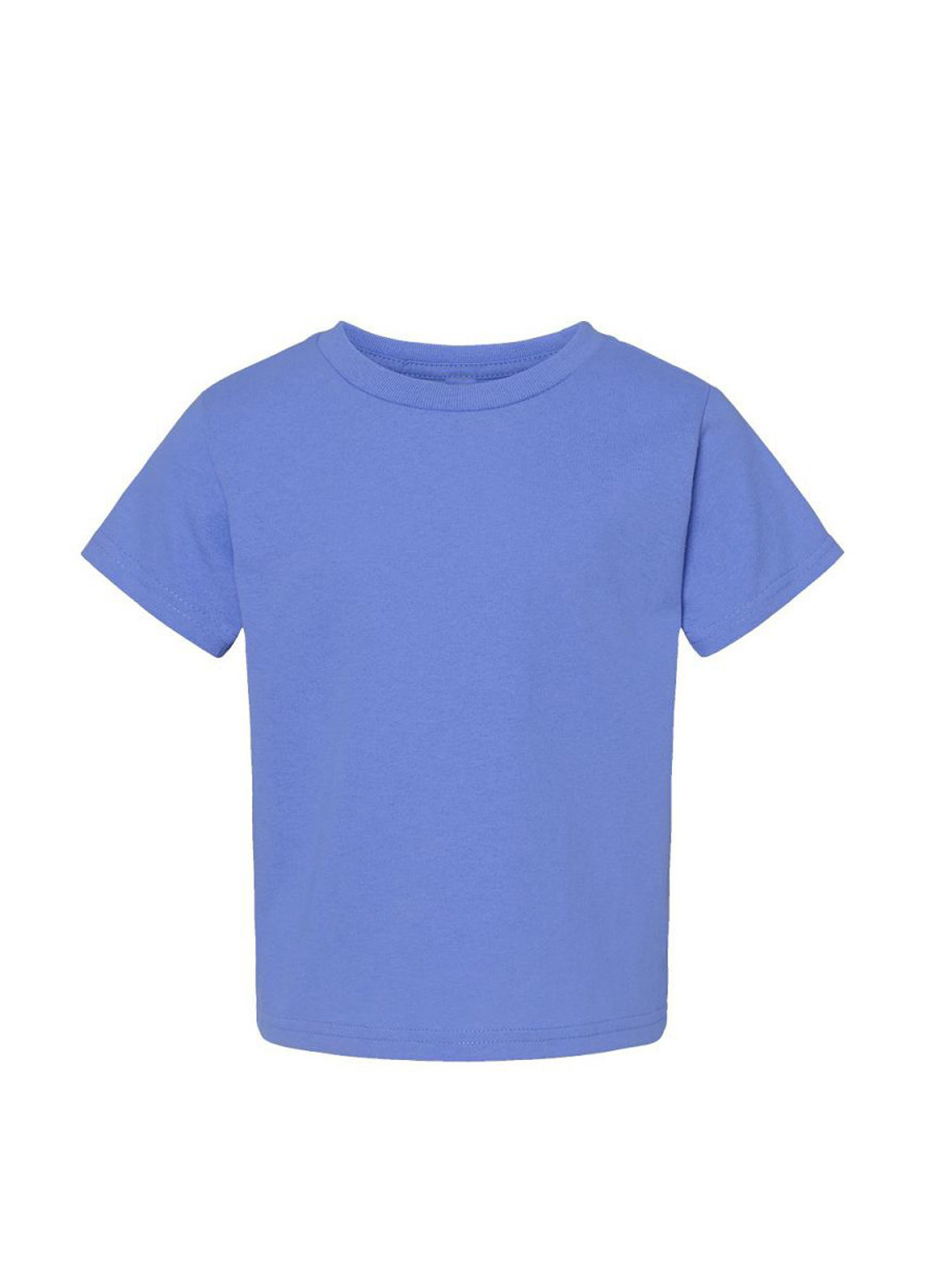 Темно-голубая летняя футболка Blue