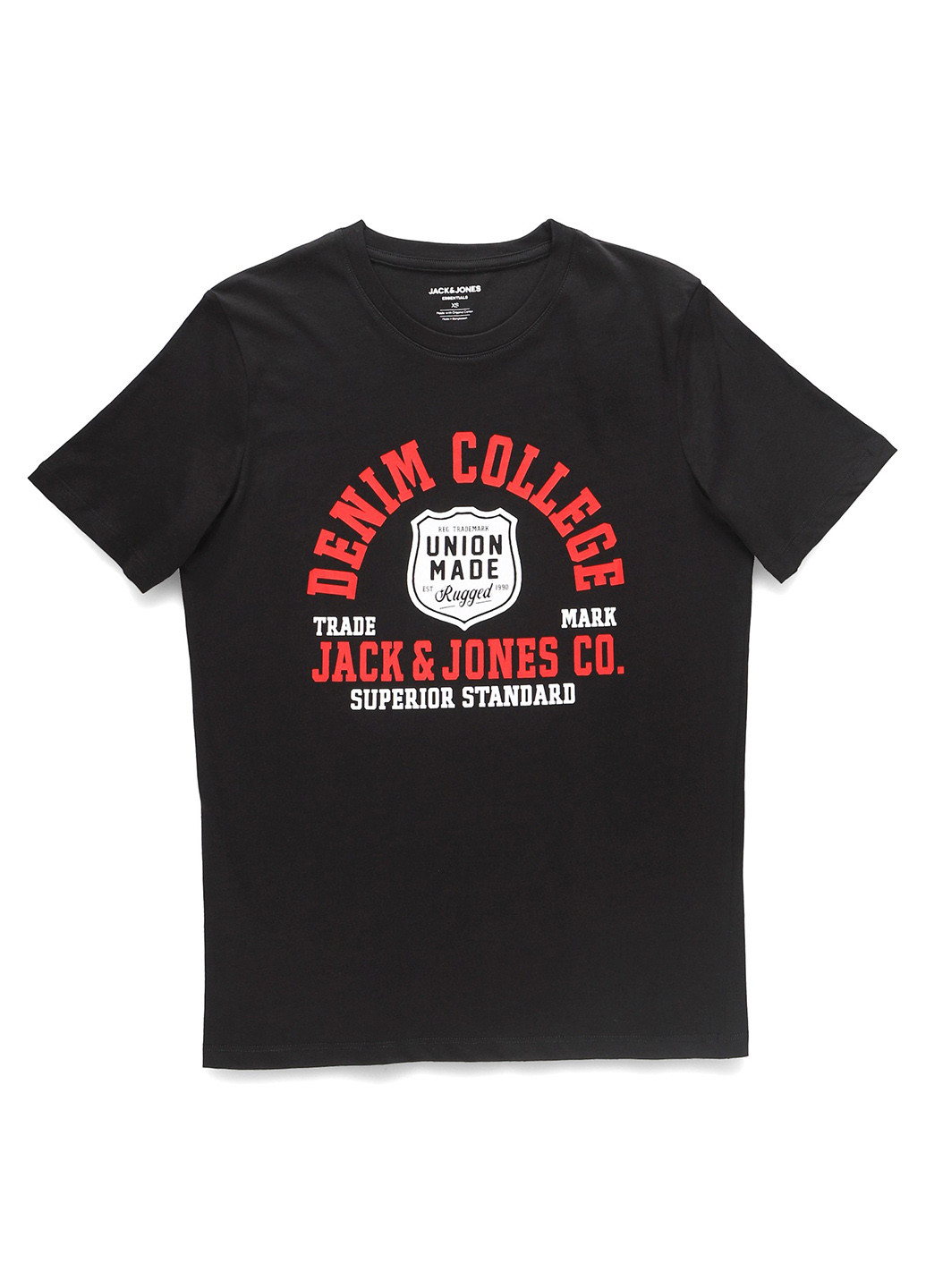 Чорна футболка Jack & Jones