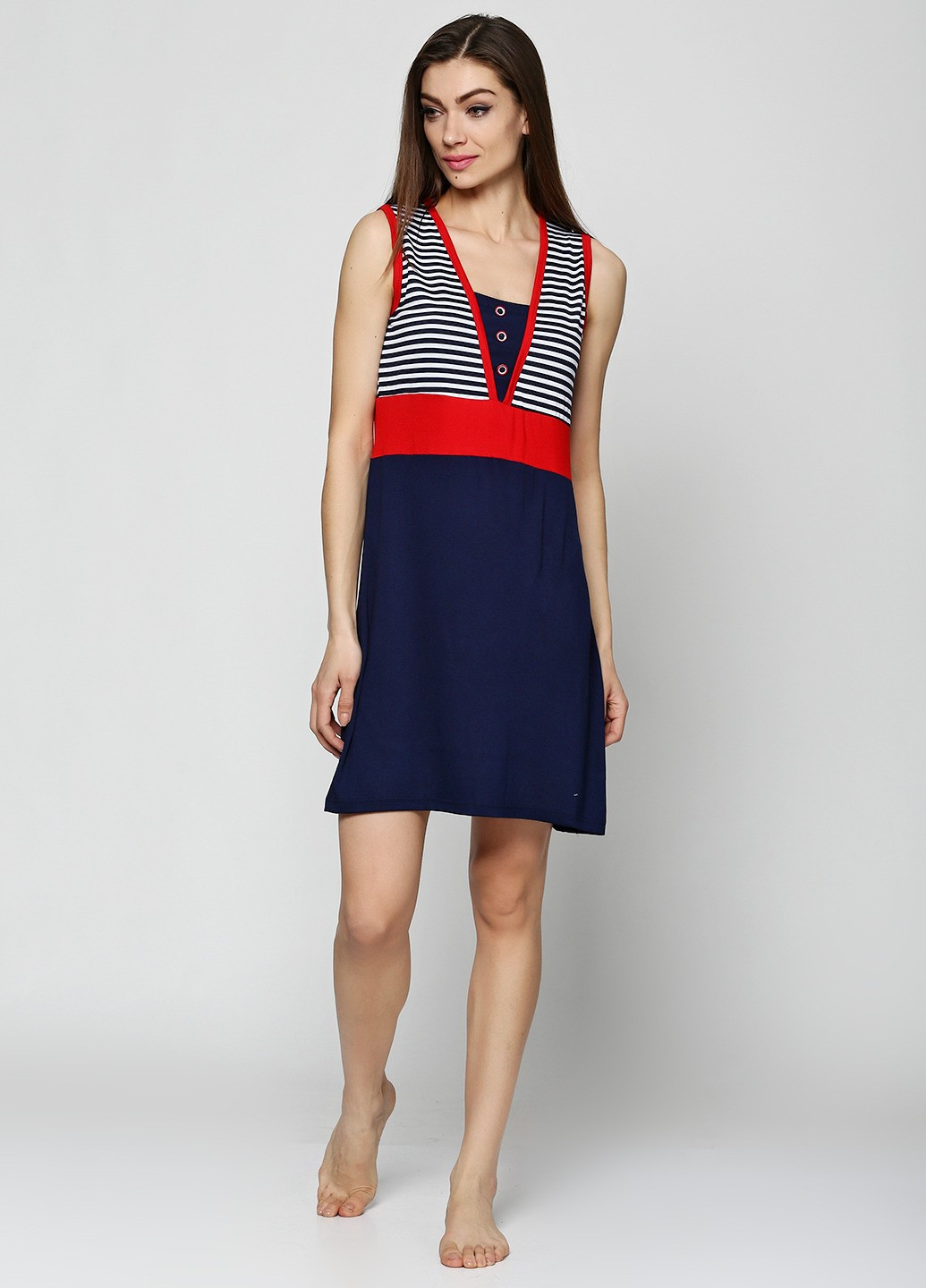 Комбінована домашній сукня Sude