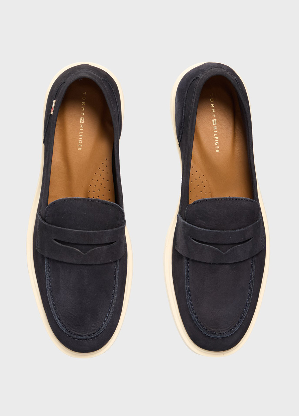 Tommy Hilfiger Туфлі лофери темно-синій з натуральна шкіра, сша — демісезон (347581693)