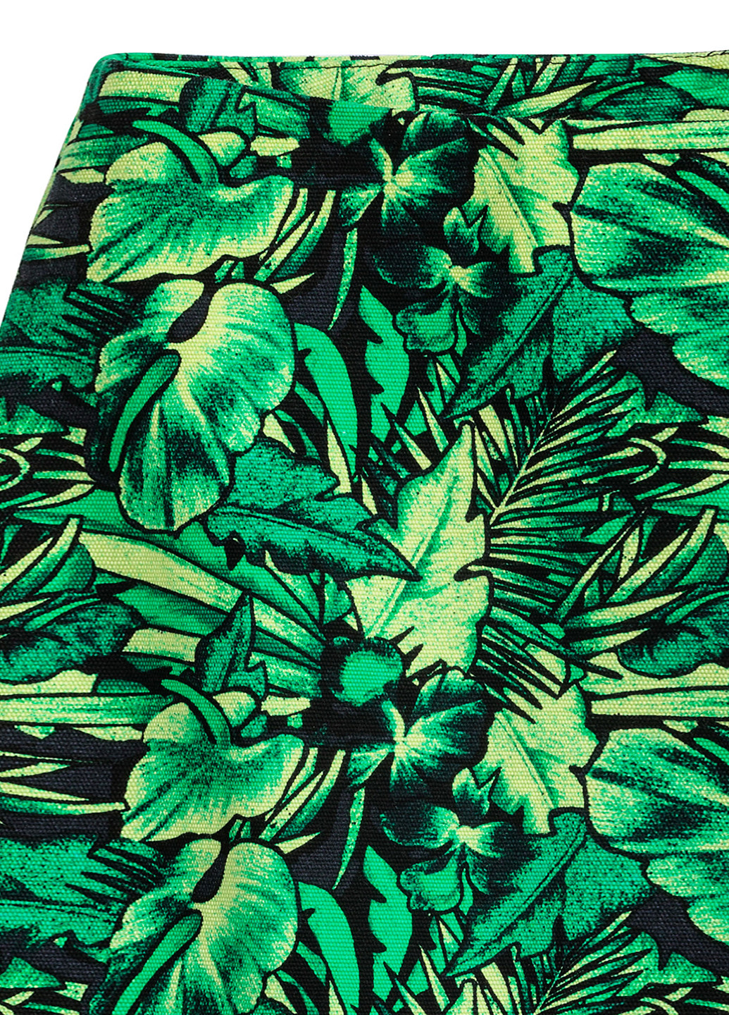 Зеленая кэжуал с рисунком юбка H&M карандаш