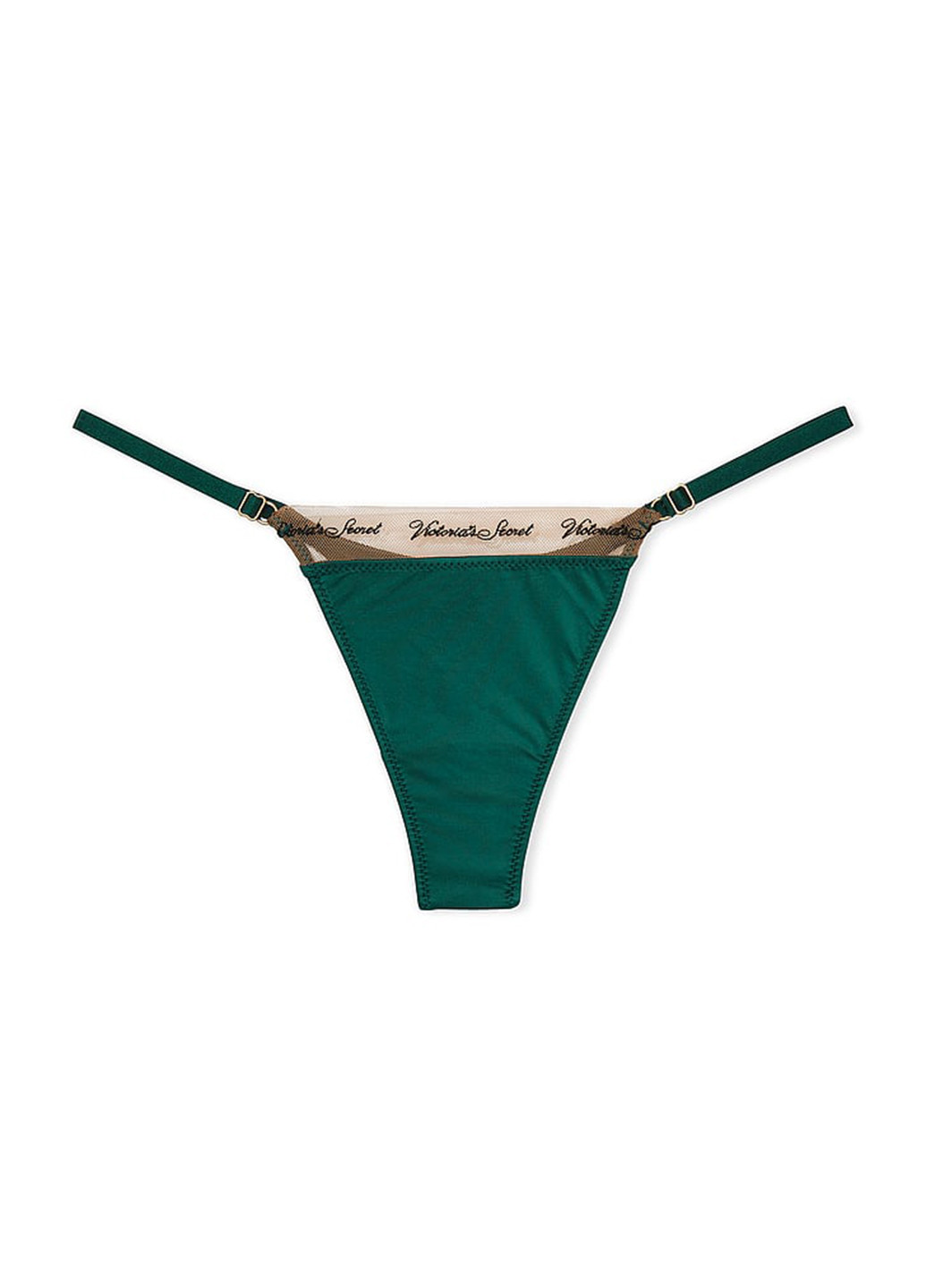 Зеленый демисезонный комплект (бюстгальтер, трусики) Victoria's Secret