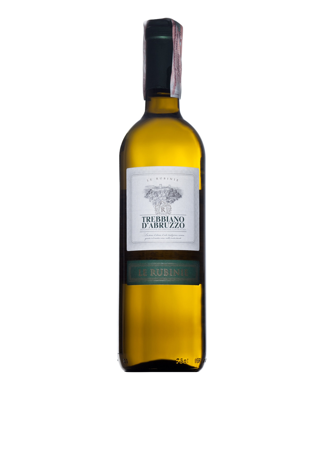 Вино Le Rubinie Trebbiano D'Abruzzo DOC, 1.5 л Verga золотистое