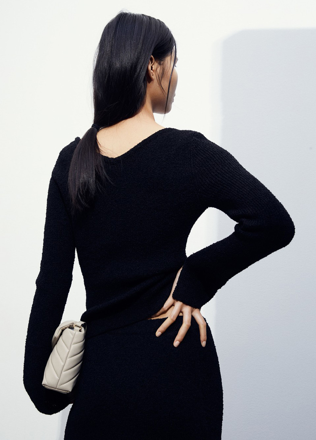 Чорний демісезонний пуловер пуловер H&M