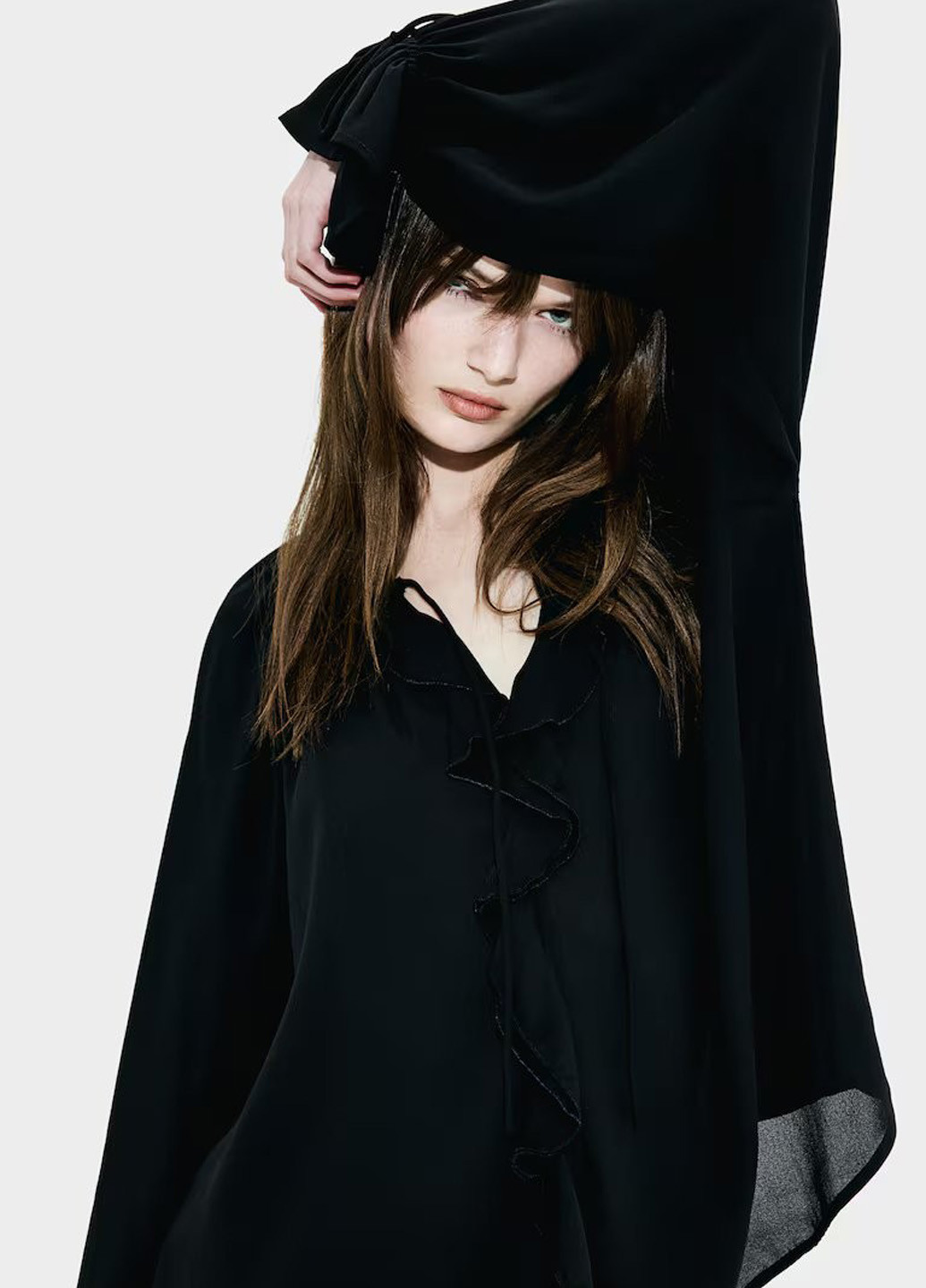 Чёрная блуза H&M