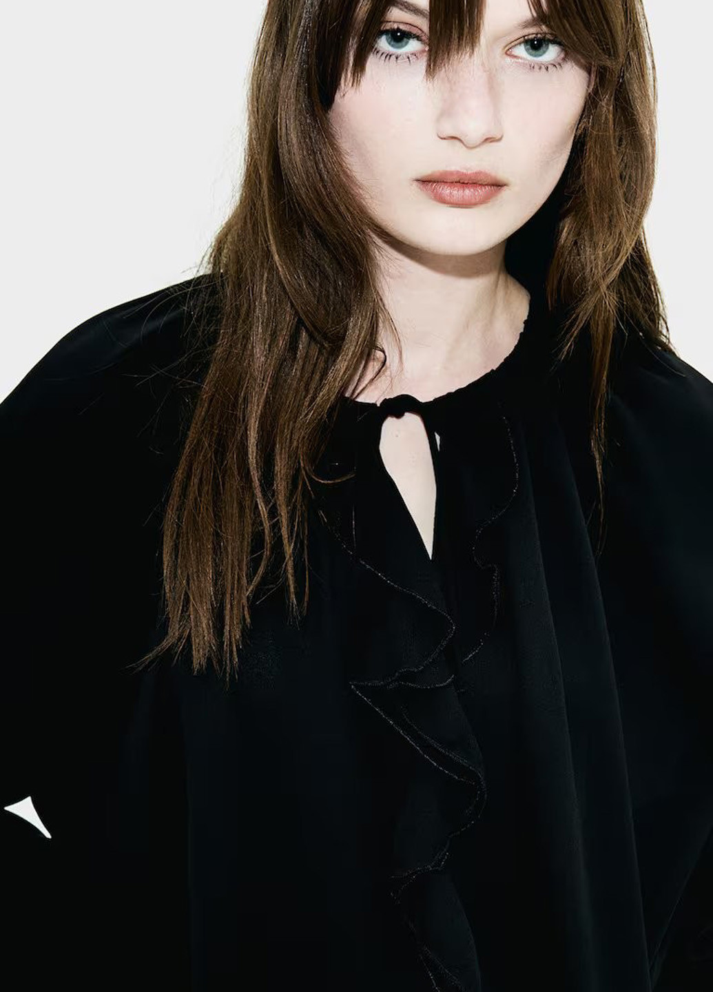 Чёрная блуза H&M