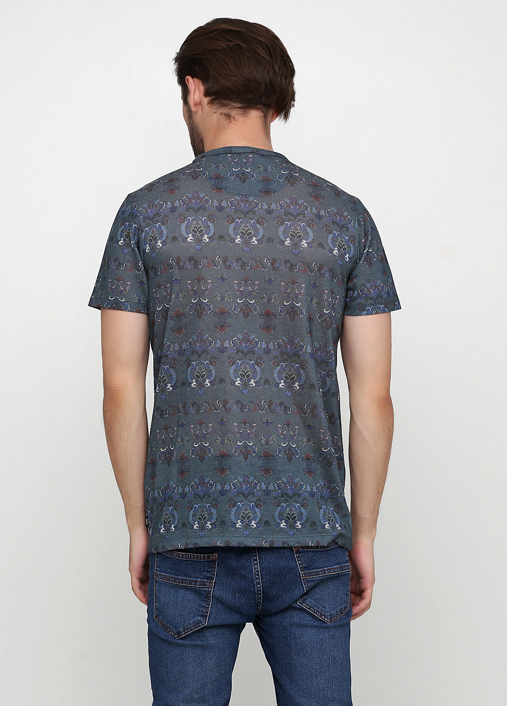 Серая футболка JACK&JONES