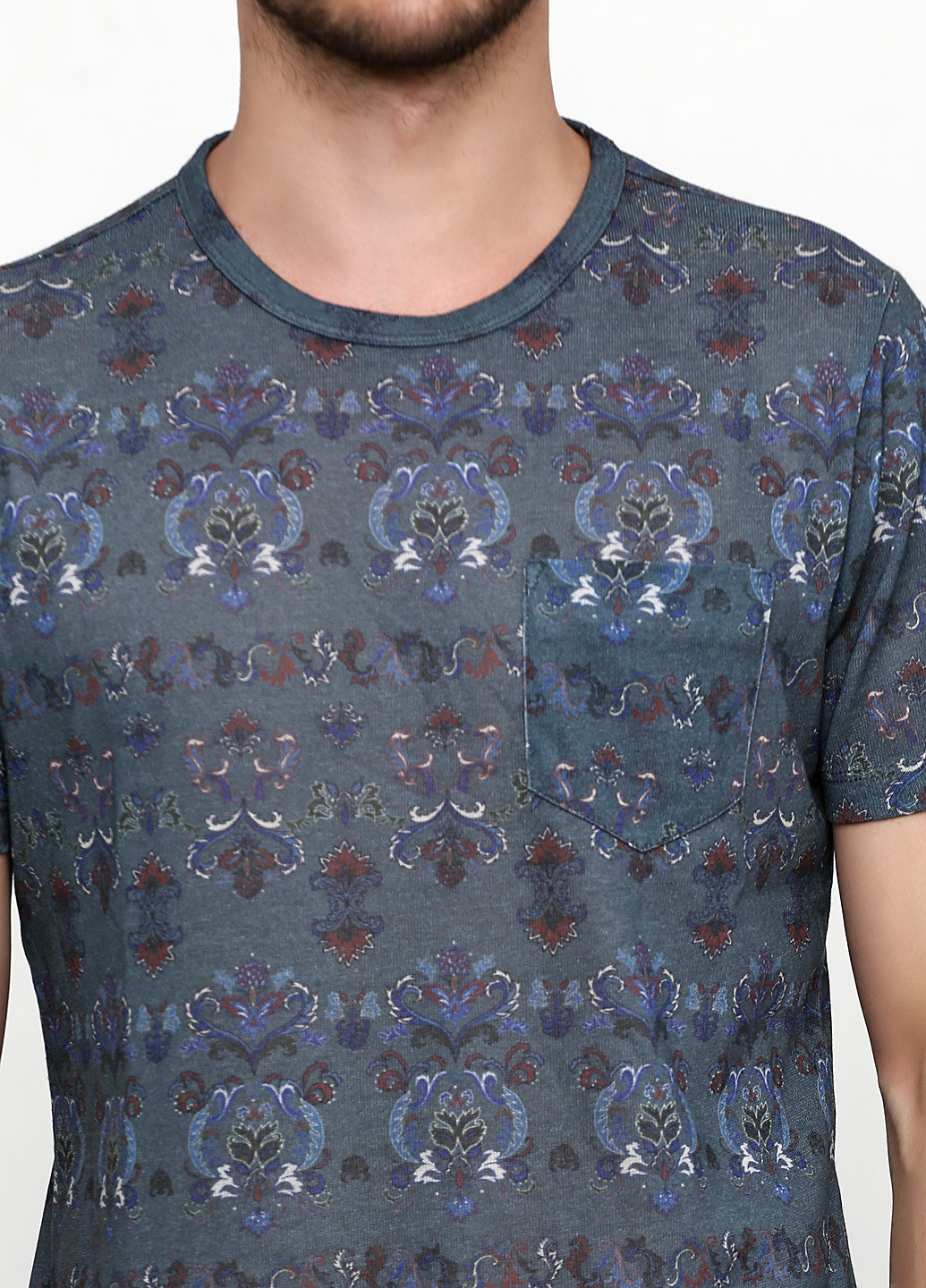 Серая футболка JACK&JONES